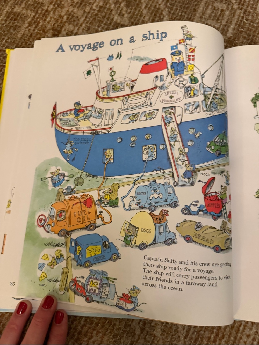 Richard Scarry Set - Funniest Storybook Ever & What Do People Do All Day? - Picture 8 of 8